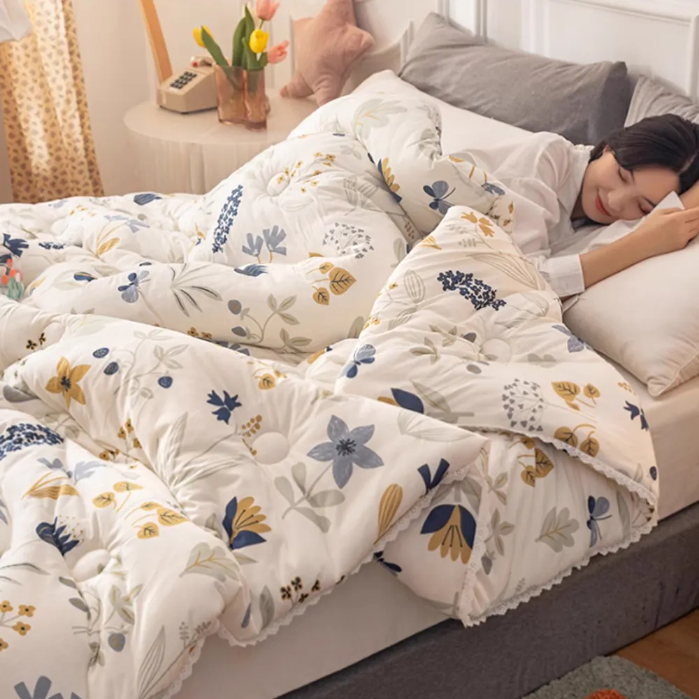 【寢聚 Sleep Club】買一送一 韓系針織棉雲朵被 四季被 棉被 涼被 多色任選(雙人被 150x200cm)