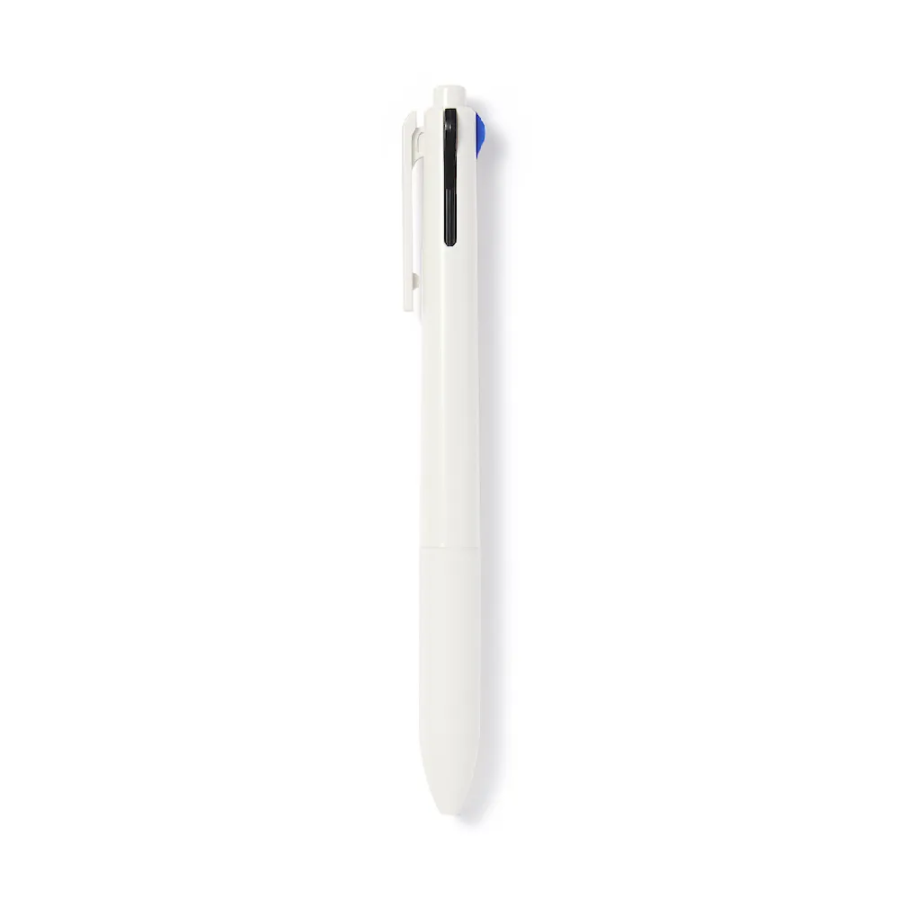 【MUJI 無印良品】滑順按壓油性原子筆/3色/黑、紅、藍+自動筆0.5mm(0.5mm/0.7mm)