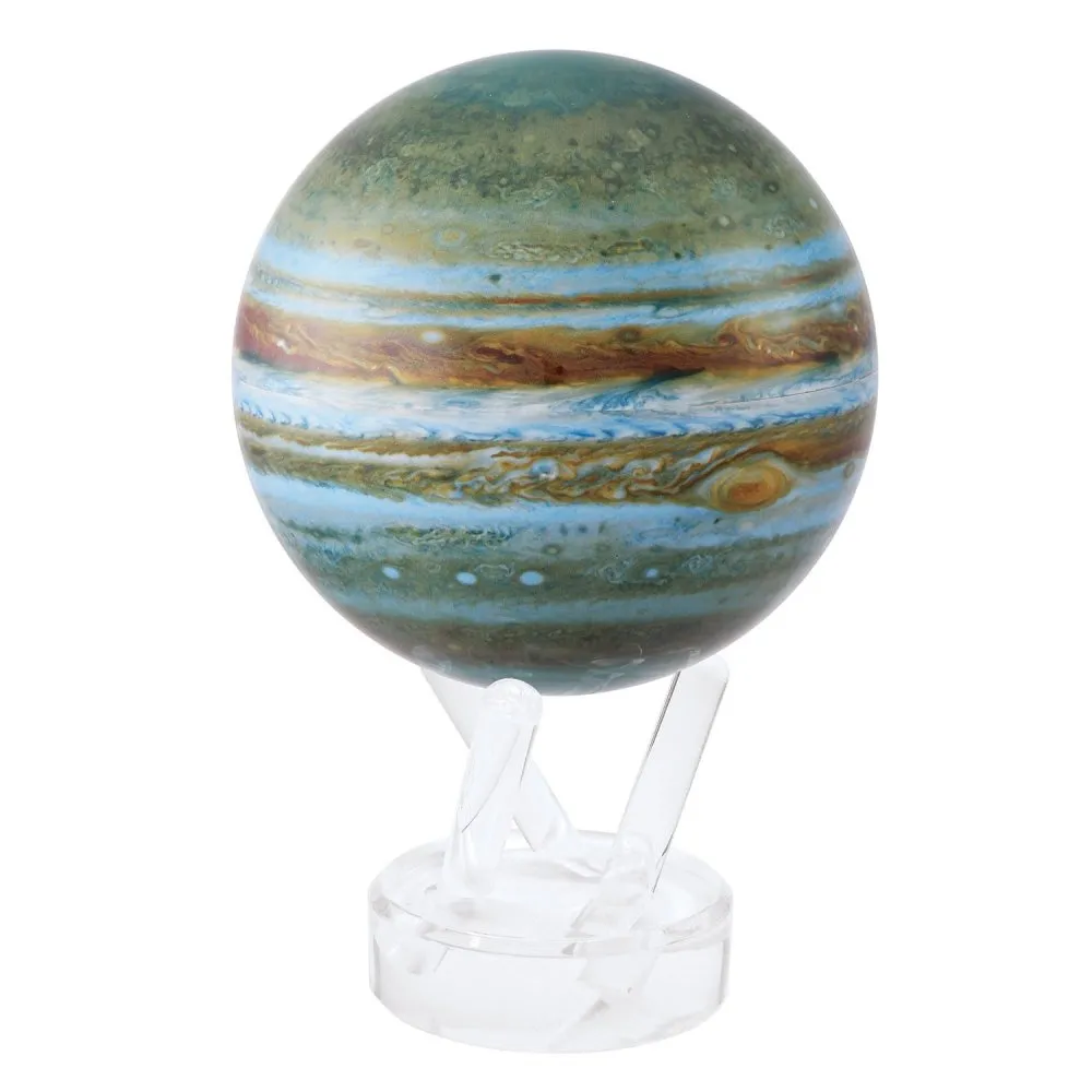 【MOVA】光能地球儀 - 木星Jupiter 旗艦款 8.5吋(居家擺設．精緻送禮．轉運．紀念日．生日)