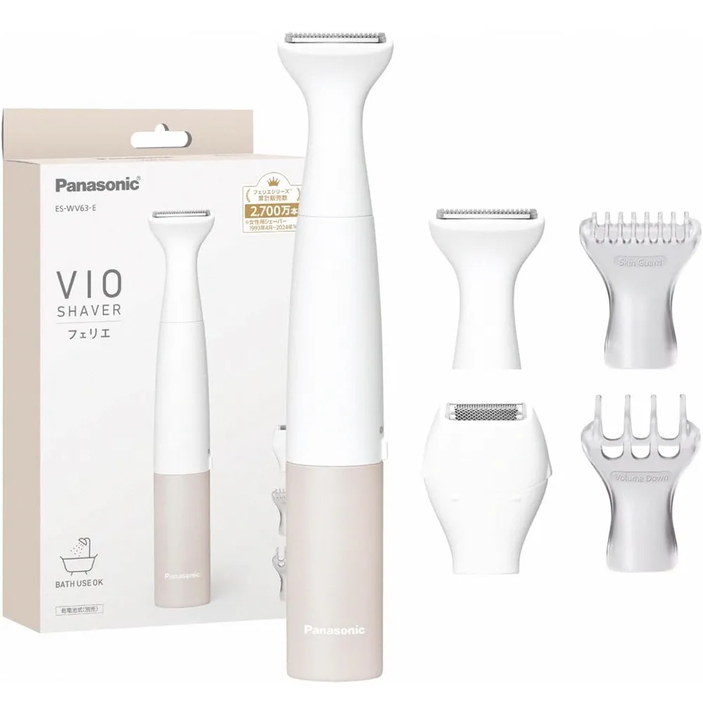 【Panasonic 國際牌】日本 VIO私密處專用除毛刀-電池式(比基尼線除毛、電動除毛刀、除毛刀)