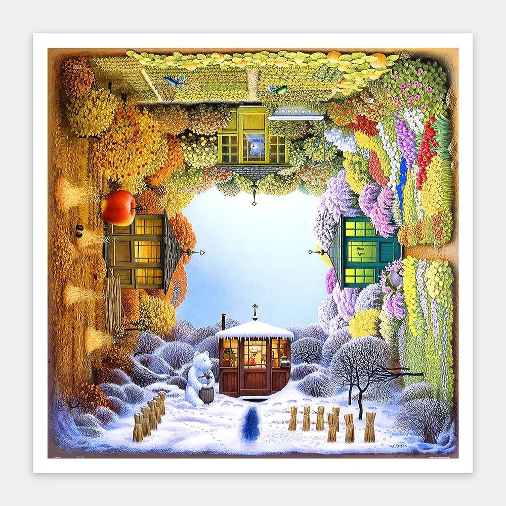 【Pintoo】Jacek Yerka - 四季風情 - 拼圖1600片(桌遊/禮物/收藏/玩具/益智)