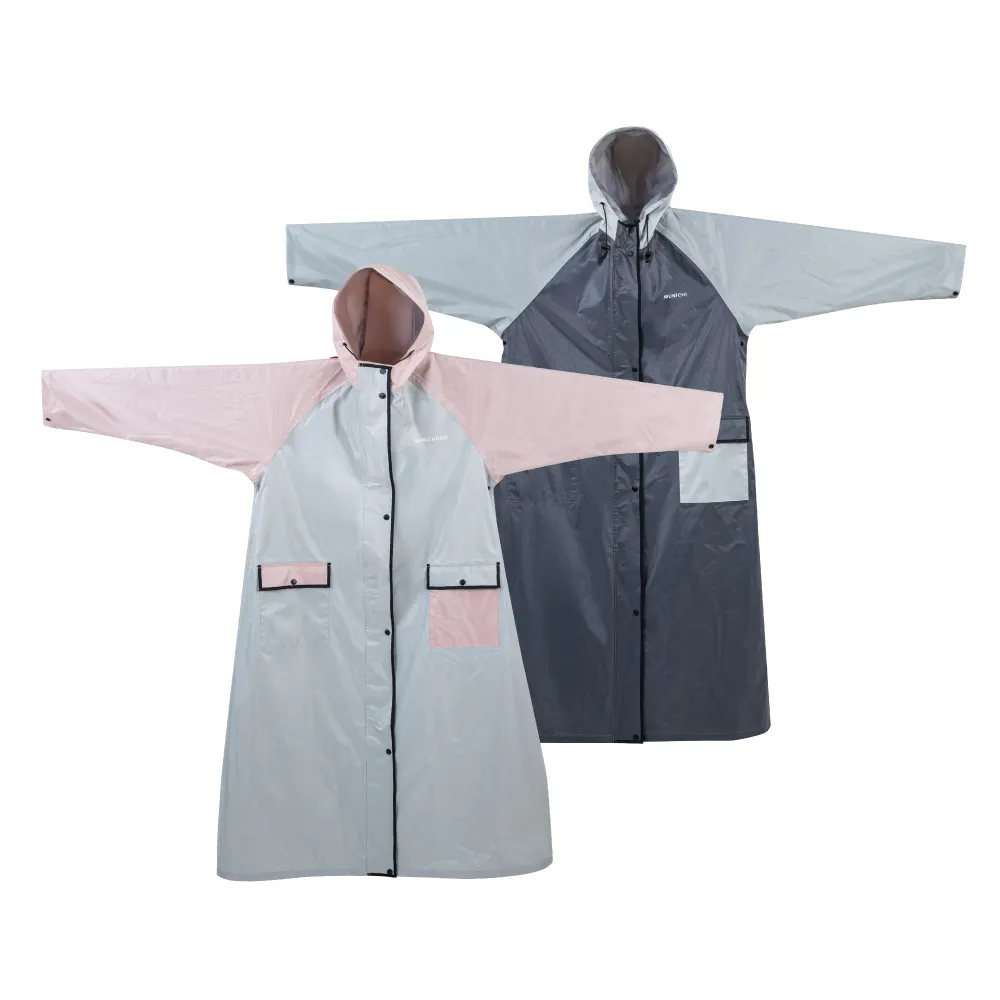 【MUNICHI 沐尼黑】Yo Yu衣 一件式雨衣 連身式雨衣 背包型 輕量 立體背包空間 男女 梅雨 雨季 Mr.Raincoat
