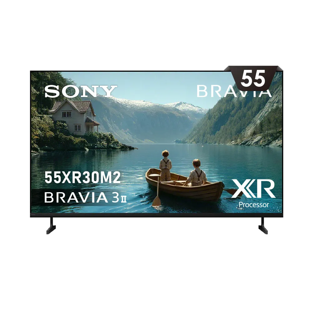 【SONY 索尼】BRAVIA 3II 55型 4K Google TV顯示器 XR(Y-55XR30M2)