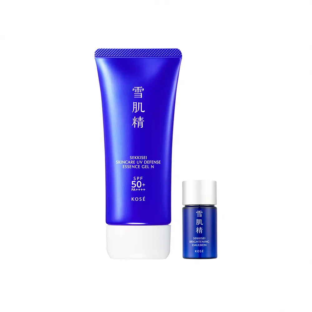 【KOSE 高絲】輕水感全效防曬凝膠90g 二入組