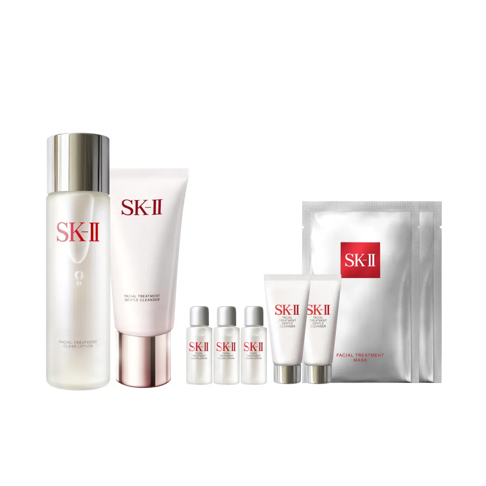 【SK-II】1+1亮采潔面雙重組(化粧水230ml+潔面乳120g)