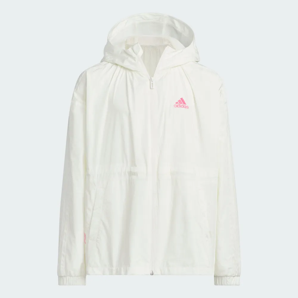 【adidas 愛迪達】SPORTSWEAR EXPRESS 連帽外套 童裝 IQ1296