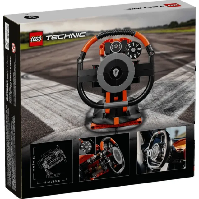 【LEGO 樂高】#40894 Technic 巔峰超跑方向盤
