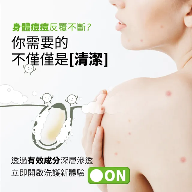 【Dr.Hsieh 達特醫】杏仁酸全淨化沐浴露500ml*3入(抗痘.沐浴乳)