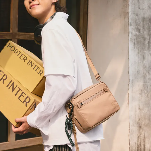 【PORTER INTERNATIONAL】人氣圓筒包 斜背包 真皮短夾(多款任選)