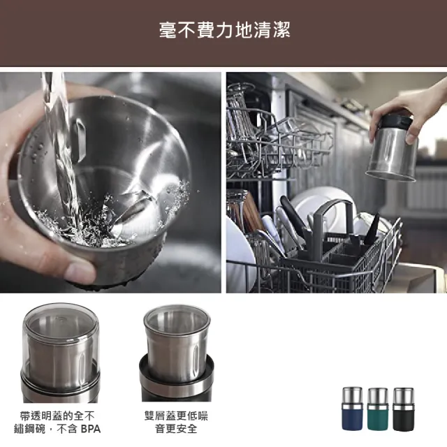 【GAARii】磨粉機 磨豆機 研磨機 咖啡研磨機 中藥材磨藥器 調理機(食材磨粉機 磨豆機)