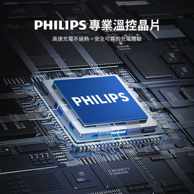 【Philips 飛利浦】獨家DLP5715C 10000mAh 22.5W透明工業美學行動電源(掛繩設計/急速滿電/36Wh_具Wh標示)