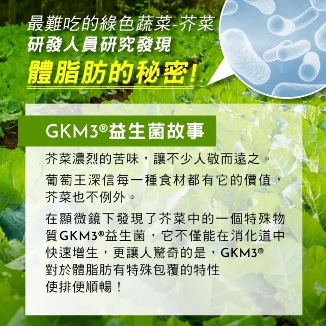 【葡萄王】易得纖益生菌膠囊30粒x3瓶 共90粒(不易形成體脂肪 益生菌膠囊 葡萄王官方)