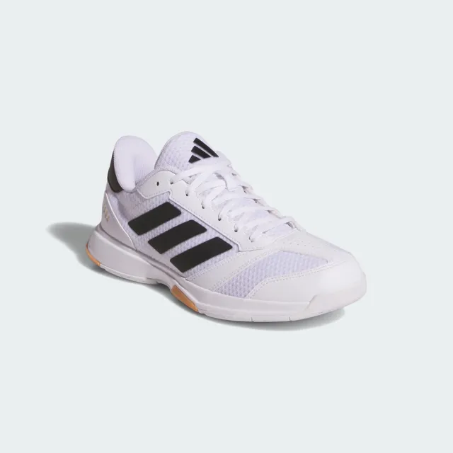 【adidas 愛迪達】Ligra 8 女 室內運動鞋 透氣 舒適 白 黑(IH8118)