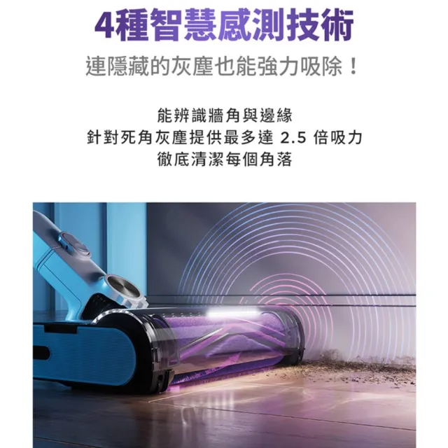 【Shark】限量S級福利品IW2241 CleanSense IQ智能大吸力無線吸塵器(抗纏結 寵物毛 車用 手持)