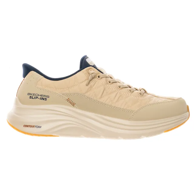 【SKECHERS】男鞋 休閒系列 休閒鞋 瞬穿舒適科技 CONTOUR FOAM 寬楦款 (232619WNTNV)