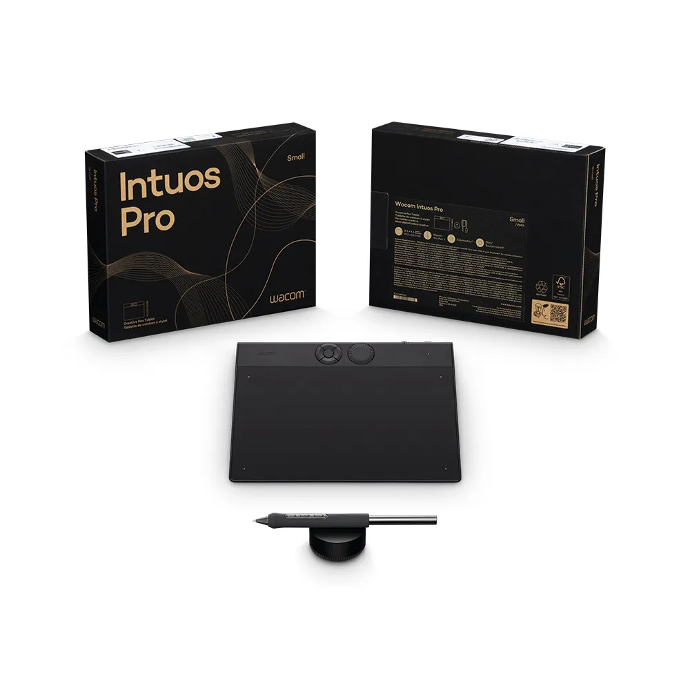【美品】Wacom IntuosPro 2025 small PTK470K0C Wacom】Intuos Pro Small 專業繪圖板2025(PTK470K0C) - momo購物網