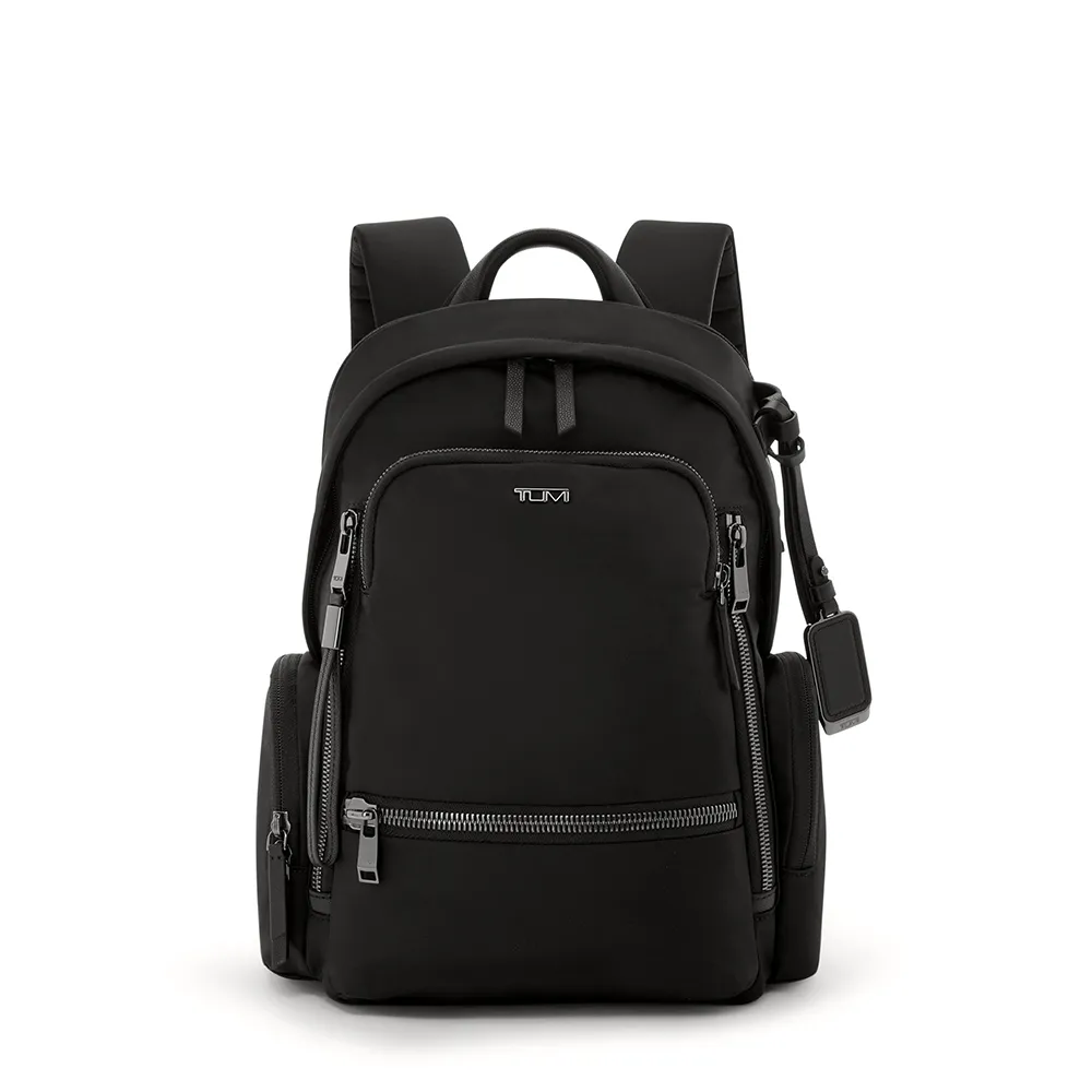 【TUMI】Voyageur Celina 中型款休閒背包 - 黑(TUMI 官方旗艦店)
