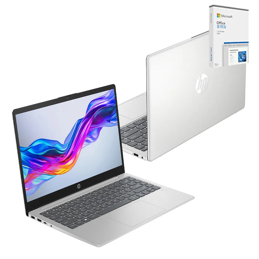 【HP 惠普】Office 2024★14吋Ultra 7-155H輕薄效能筆電(Laptop 14-ep1205TU/24G/512G/W11/星河銀)