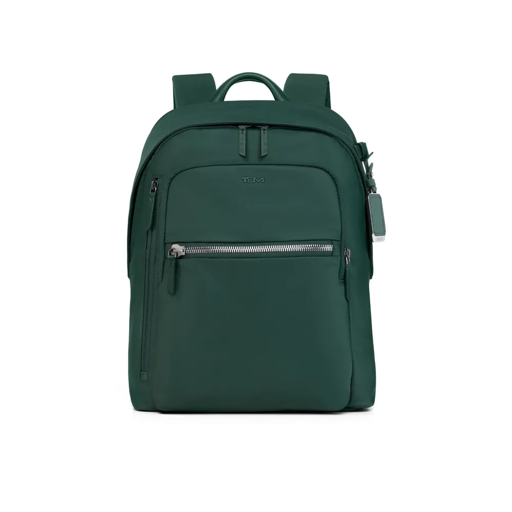 【TUMI】Voyageur Halsey 14 吋筆電都會休閒後背包 - 雪嶺綠