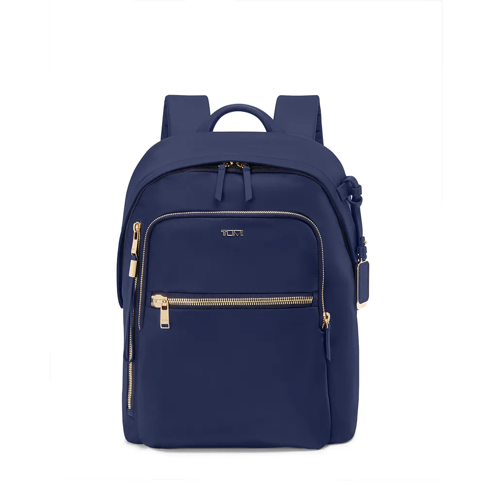 【TUMI】Voyageur Halsey 14 吋筆電都會休閒後背包 - 皇家藍 (TUMI 官方旗艦店)