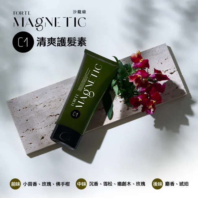 【FORTE】台塑生醫 Magnetic 護髮素150g(C1清爽/C2滋潤/官方直營)