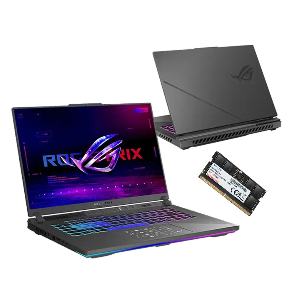 【ASUS 華碩】16G組★16吋GeForce RTX 5070Ti R9電競筆電(G614PR/Strix G16/R9-8940HX/16G/1TB/W11)