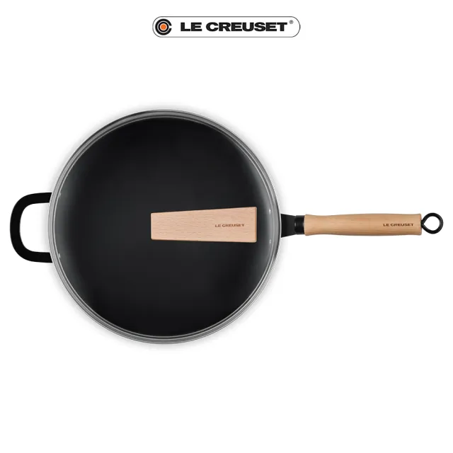 【Le Creuset】鐵製炒鍋(附蓋) 30cm