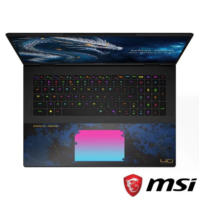 【MSI 微星】18吋Ultra 9 290HX Plus RTX5090天龍座電競筆電(Titan 18 HX/96G/4T SSD/Win11/A2WJ-1215TW)