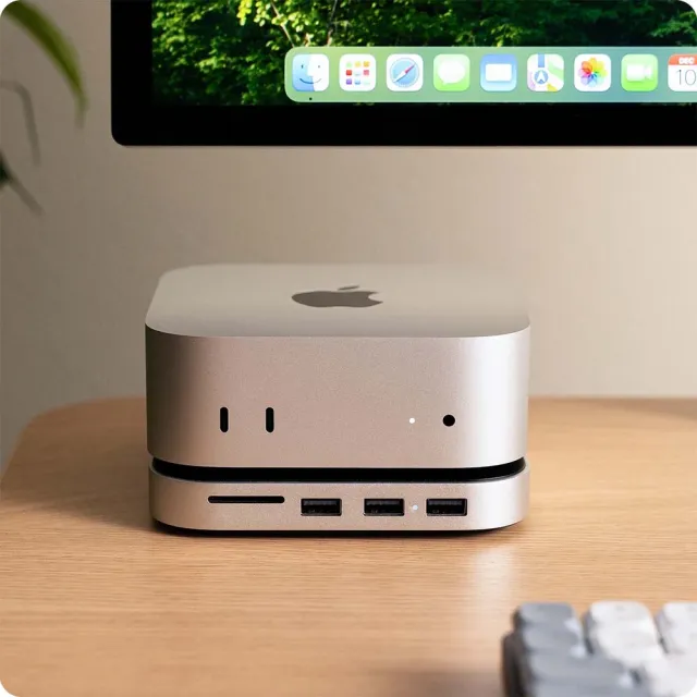 Mac Mini M4 Studio & Hub 擴充埠(銀色 / ST-GNMMES)