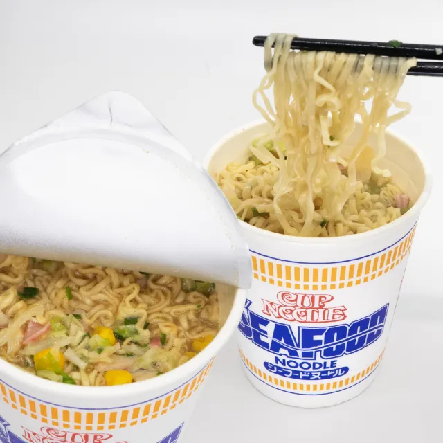 【NISSIN 日清】合味道原味系列杯麵 六入組杯麵(海鮮味70g/杯x6杯組)