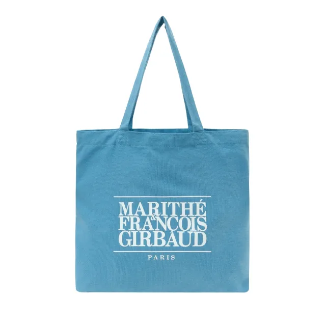 【MARITHE FRANCOIS GIRBAUD】官方旗艦 經典LOGO帆布袋(淺藍)