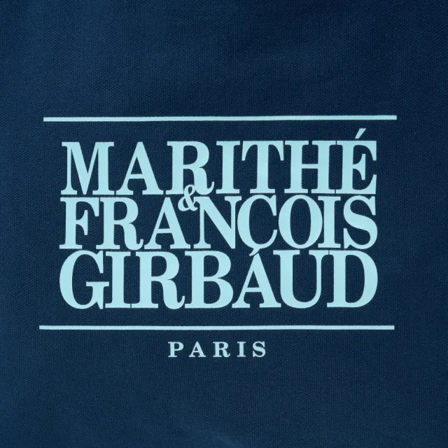 【MARITHE FRANCOIS GIRBAUD】官方旗艦 經典LOGO帆布袋(海軍藍)