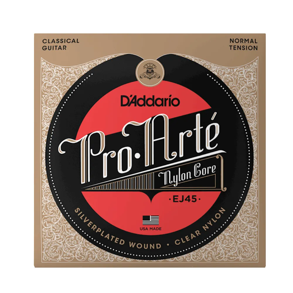 【D’Addario】EJ45 中張力 古典吉他弦 28-43(台灣公司貨 品質有保障)
