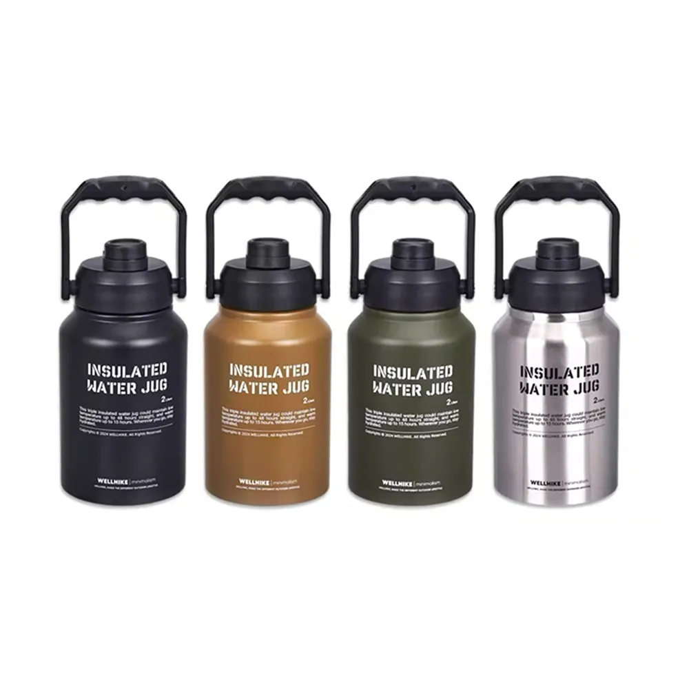 【WELLHIKE 玩客】戶外露營 wellhike 不鏽鋼冰桶 2L(冰桶 保冰桶 戰術水壺 水壺 保冰壺 保溫壺 保冷 保冰)