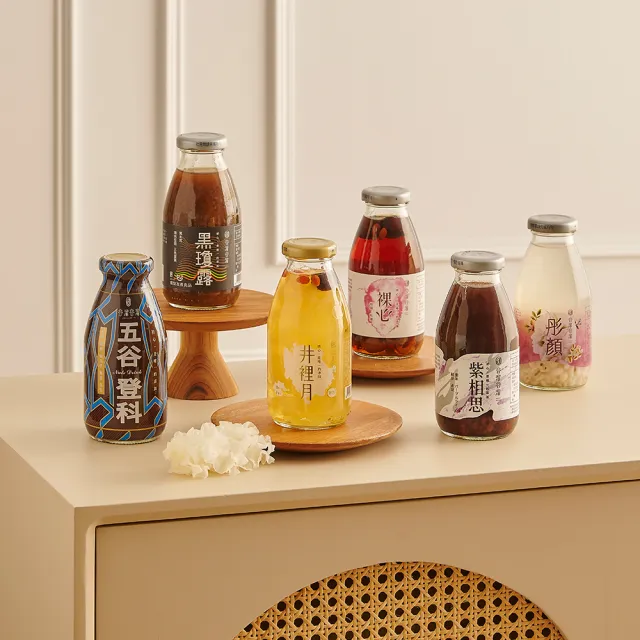 【谷溜谷溜】中秋送禮首選 珍愛五行6入綜合禮盒295ml*12瓶(禮盒/中秋禮盒/春節禮盒)