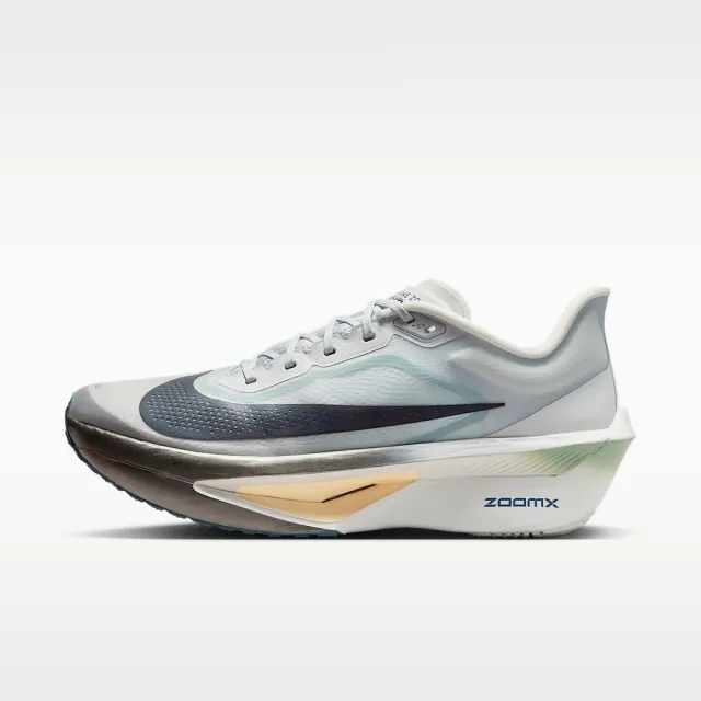 【NIKE 耐吉】運動鞋 跑步鞋 男鞋 ZOOM FLY 6 競速跑鞋 厚底 緩震 灰色 (FN8454006)