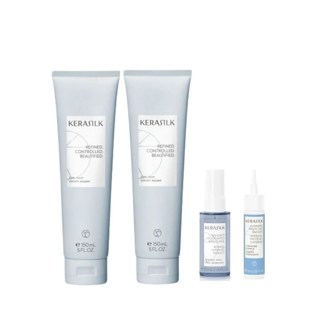 【KERASILK】曼波捲捲髮乳150mlx2☆絲馭洸特殊個別處方(適合捲髮使用/持久捲度/抗毛躁/免沖/捲髮乳)
