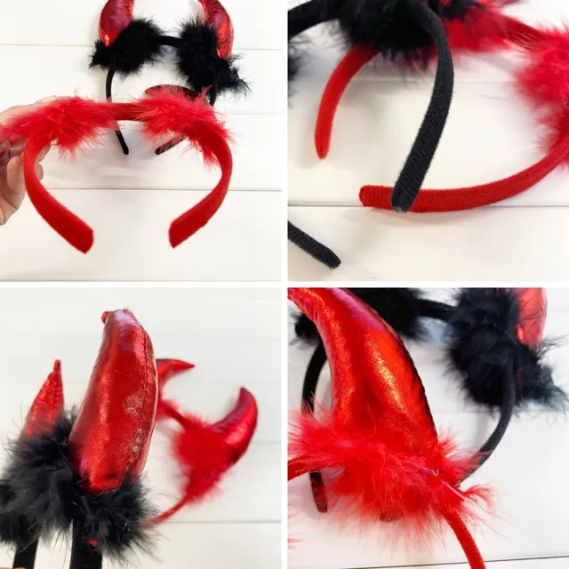 【橘魔法】萬聖節造型髮箍 女巫帽 小惡魔 蜘蛛網 髮飾 髮圈 飾品 角色扮演 道具 裝扮 大人 男童 女童 兒童