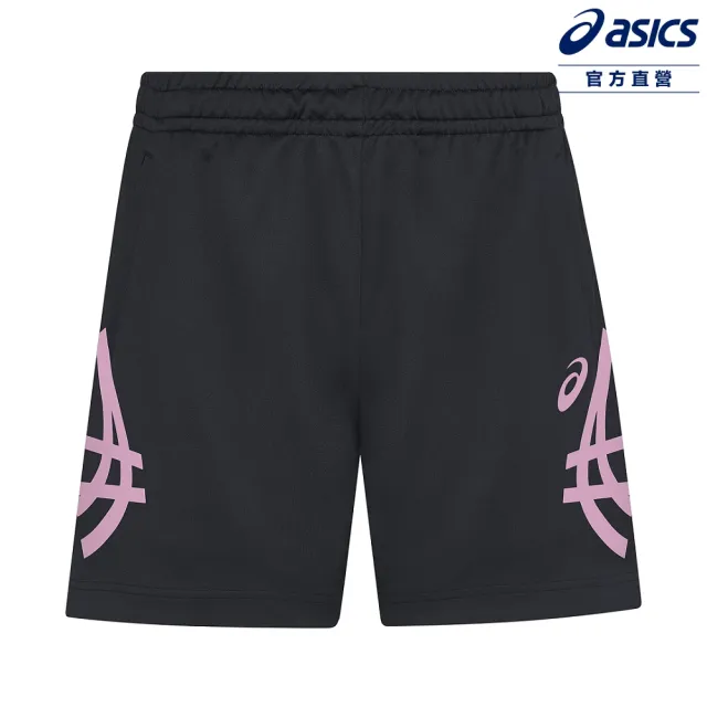 【asics 亞瑟士】短版球褲 男女中性款 亞洲版 排球下著 2053A138-010