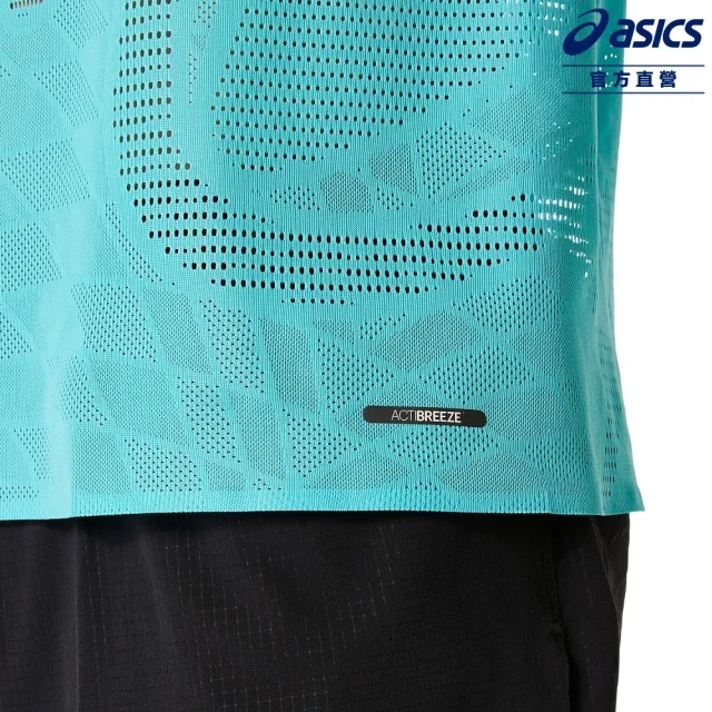 【asics 亞瑟士】METARUN 背心 男款 ACTIBREEZE 海外版 跑步上衣 2011D508-401