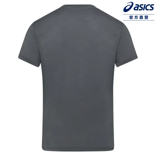 【asics 亞瑟士】石墨烯短袖上衣 男款 亞洲版 訓練上衣 2031F766-020