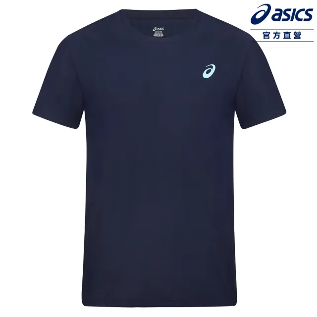 【asics 亞瑟士】涼感短袖上衣 男款 亞洲版 跑步上衣 2011D850-400