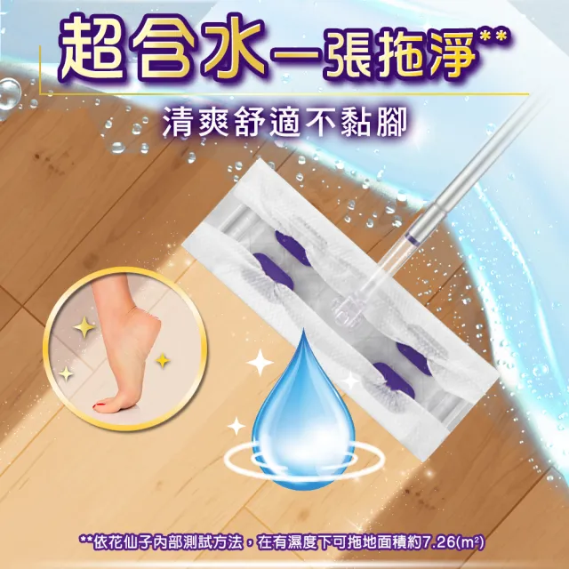 【驅塵氏】無香抗菌濕拖巾24包(12張/包-箱購-2箱)