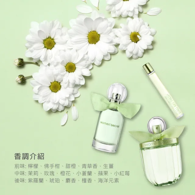 【WOMEN’SECRET】花漾清新女性淡香水禮盒(專櫃公司貨)