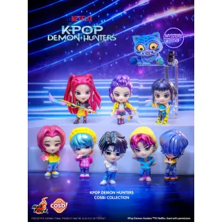 【Beast Kingdom 野獸國】KPOP獵魔女團 Q版公仔 盲盒套組(8入)｜HOT TOYS CBX351