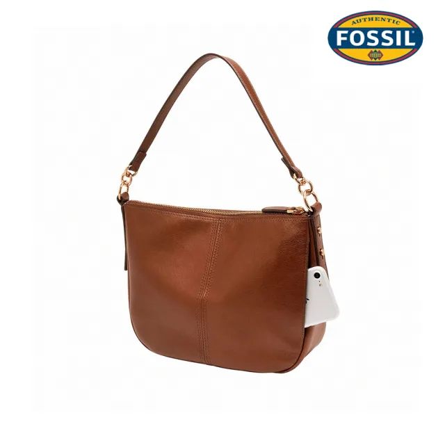【FOSSIL】Jolie 真皮新月斜背包 (多色可選)