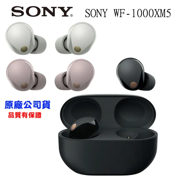 【SONY 索尼】WF-1000XM5 真無線降噪入耳式耳機(公司貨-快)