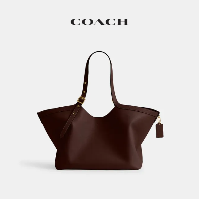【COACH】蔻馳官方直營 GRAMERCY托特手袋 托特包-B4/楓樹棕色(CAM00)