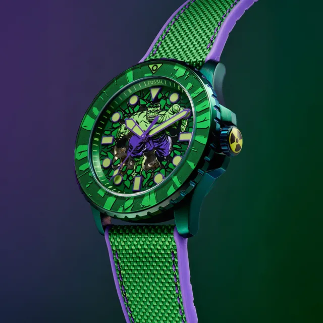 【FOSSIL】Marvel x Fossil 聯名限量紀念機械錶 42MM
