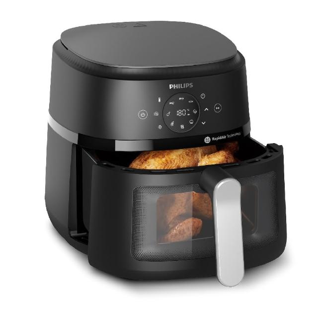 【Philips 飛利浦】星樂視透視海星氣炸鍋6.2L_NA231/00